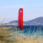 photo kiteboard foil plage almanarre ariane imbert