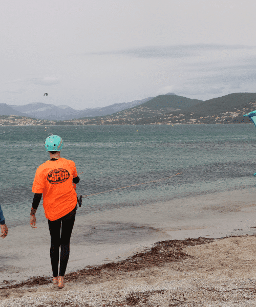 Kitesurf Coaching plage pour pratiquant autonome