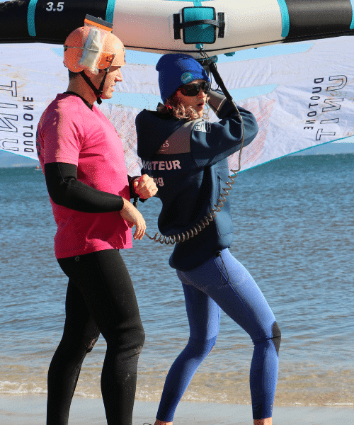 Wingfoil Coaching plage pour pratiquant autonome