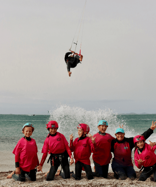 Stage Semaine Jeune Kitesurf ( 8 – 18 ans ) 5 cours