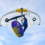 Ariane imbert wingfoil freestyle le Spot wing center