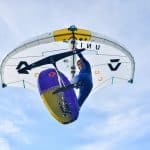 Ariane imbert wingfoil freestyle le Spot wing center almanarre